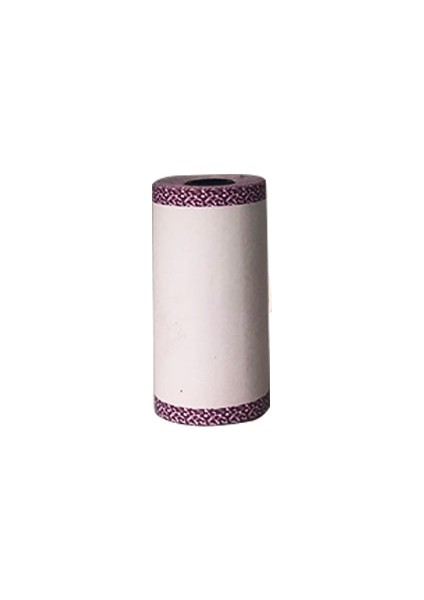 Mor Kenarlı Kağıt Stili Diğer A6 Termal Etiket Yazıcı Kağıdı Beyaz Renkli Etiket Fotoğraf Yazıcısı Için 57*30MM Peripage Paperang Poooli Baypage Printing A (Yurt Dışından)