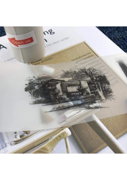 Mor Kenarlı Kağıt Stili Diğer A6 Termal Etiket Yazıcı Kağıdı Beyaz Renkli Etiket Fotoğraf Yazıcısı Için 57*30MM Peripage Paperang Poooli Baypage Printing A (Yurt Dışından) indirimleri