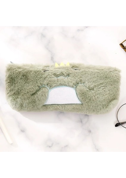 Bir Stil Kalem Kutusu Kawaii Kırtasiye Kalem Kutusu Sevimli Dinozor Parkı Pluool Yuvarlak Kalem Kutusu Malzemeleri Kalem Çantası Okul Kalem Çantası (Yurt Dışından) indirimleri