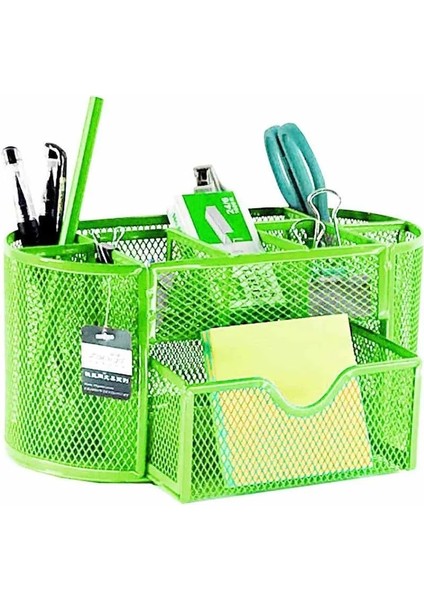 Mavi Stil Kalem Kalem Tutucu Ofis Masası Malzemeleri Organizatör Masaüstü Metal Depolama Örgü Boş Konteyner Yuvarlak Kırtasiye Tutucu Kılıf Kutusu (Yurt Dışından) fırsatları
