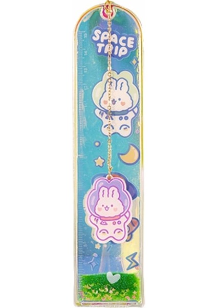 NO.134 Stili Kdd Renkler Quicksand Cetvel Çok Fonksiyonlu Çizim Düzeltme Öğrenci Kawaii Kırtasiye Ofis Aletleri Çizim Okul Malzemeleri (Yurt Dışından)