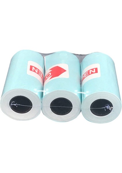 3 Rollset Termal Kağıt Yazdırılabilir Etiket Kendinden Yapışkanlı Fotoğraf Kağıdı Rulo Paperang Kağıt Fotoğraf Kağıdı Mini Taşınabilir Yazıcı (Yurt Dışından)
