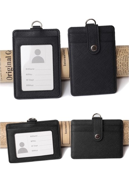 No.14 Tarzı Boyunluklar Kimlik Kartı Tutucu Deri Otobüs Pasosu Kılıfı Erkek Kadın Banka Kredi Kartı Tutacağı Askı Kart Sahibi (Yurt Dışından) fiyatları