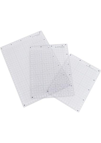 A5 Pvc Öğrenciler Yazı Masa Pedi Şeffaf Cetvel Kurulu Izgara Dikiş Kesme Paspaslar Çizim Pano Ölçme Kaynağı (Yurt Dışından) fırsatları