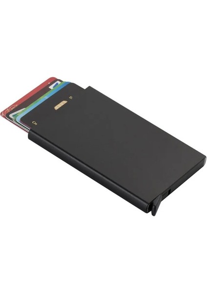 No.91 Stili Lolo Slim Rfid Engelleme Deri Cüzdan Kredi Kimlik Kartı Tutucu Çanta Kılıf Erkekler Kadınlar Için Moda Çanta Kart Sahibinin (Yurt Dışından) fırsatları