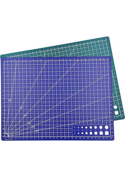 Mavi-Tek Taraflı Stil A5 A3A4A5 Kesme Matı Tek Taraflı Kesme Tahtası Kesim Pedi Dıy Aracı Scrapbooking Sanat ve El Sanatları Projeleri Için Net Açılı (Yurt Dışından) indirimleri
