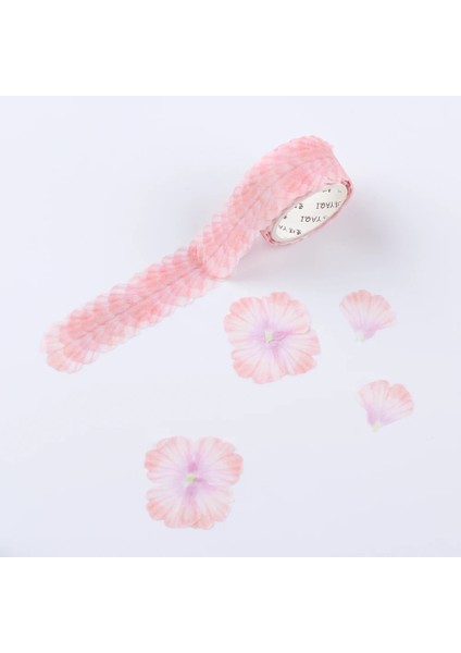 No.2 Tarzı Rulo Çiçek Yaprakları Washi Bant Günlüğü Kağıt Çıkartmalar Rulo Sevimli Yapışkanlı Kağıt Bant Dıy Scrapbooking Kırtasiye Sticker (Yurt Dışından) fırsatları