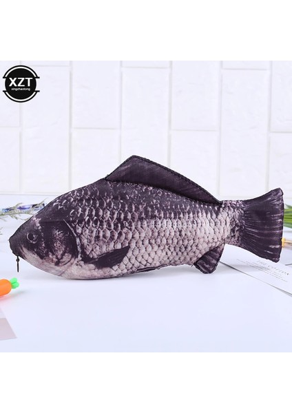 B Tarzı Yaratıcı 3D Simülasyon Balık Kalem Çantası Okul Öğrencileri Sevimli Kırtasiye Saklama Çantası Çocuklar Bez Kalem Kutusu Uygun Para Cüzdanı (Yurt Dışından) modelleri