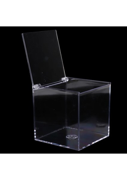 Akrilik Kapsül Kahve Saklama Kutusu Tutucu Şeffaf Toz Geçirmez Kapaklı Kılıf Nibs Kağıt Clool (Yurt Dışından) fırsatları