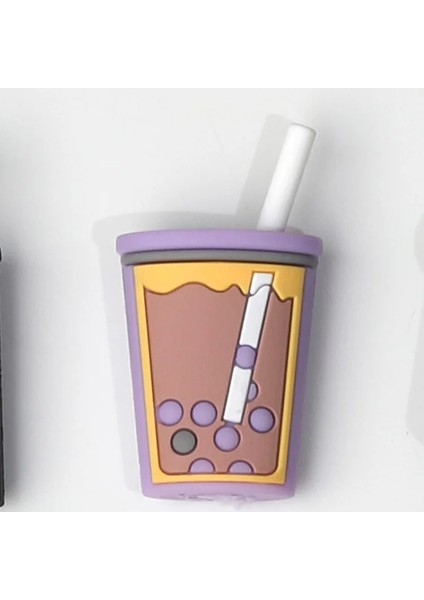 E Tarzı Arging Kablo Bite Koruyucu Veri Hattı Kablosu Sevimli Karikatür Yumuşak -Apple Android Için Pvc Kapak Tip-C Kola Avokado Çiçeği (Yurt Dışından)