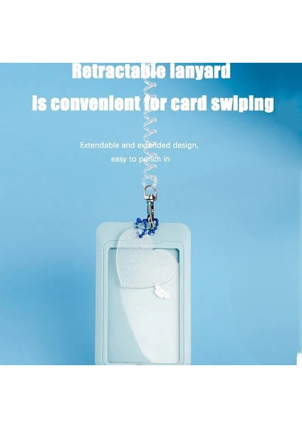 Erik Tarzı Mavi Kart Tutucu Kawaii Bebek Mavi Süt Fotoğraf Kredi Kartı Kimlik Banka Kartı Fotoğraf Idol Kartpostal Tutucu Otobüs Kartı Koruyucu Aksesuarları (Yurt Dışından) modelleri