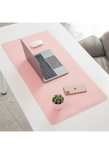 Siyah Stil Büyük Boy Ofis Masası Koruyucu Mat Pu Deri Su Geçirmez Mouse Pad Masaüstü Klavye Masa Pedi Oyun Mousepad Pc Aksesuarları (Yurt Dışından) modelleri