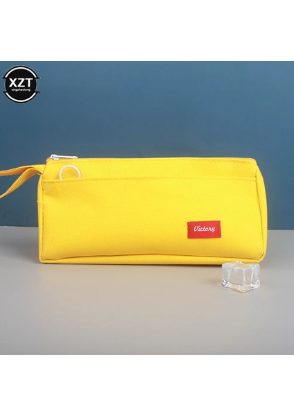 Siyah Stil Kalem Kutusu Siyah Estuche Okul Malzemeleri Kalem Çantası Trousse Scolaire Kırtasiye Estuche Escolar Piornik Okul Kalem Kutuları (Yurt Dışından) fırsatları