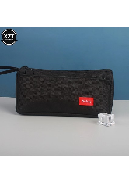 Siyah Stil Kalem Kutusu Siyah Estuche Okul Malzemeleri Kalem Çantası Trousse Scolaire Kırtasiye Estuche Escolar Piornik Okul Kalem Kutuları (Yurt Dışından) indirimleri