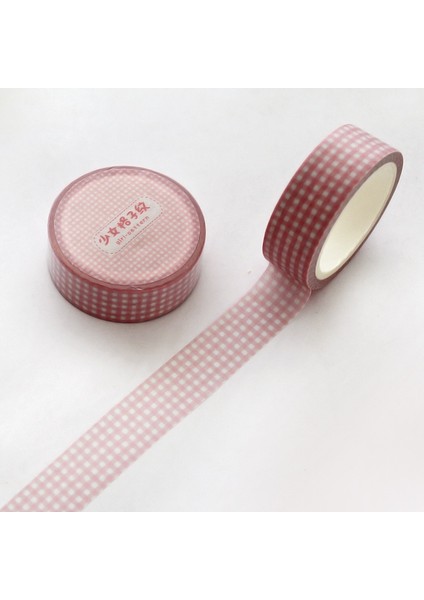 No.3 Tarzı 1.5 cm * 7 M Pembe Kız Kalp Kafes Washi Bant Yapışkan Bant Dıy Scrapbooking Sticker Etiket Japon Kırtasiye (Yurt Dışından) fırsatları