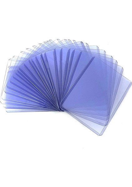 25 Adet Tarzı Yıldız Kart Için Yüksek Li T Ultra Şeffaf Toploader Kart Tutucu Kart Kollu (Yurt Dışından)