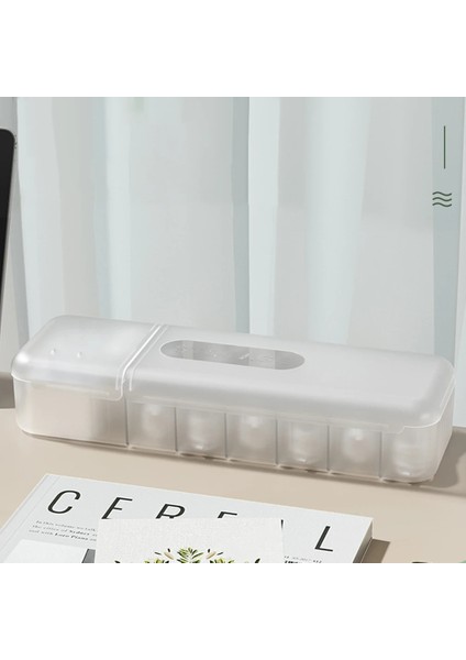 Beyaz Stil Kapaklı Masaüstü Veri Kablosu Saklama Kutusu Kablo Depolama Artefakt Cep Telefonu Şarj Cihazı Şarj Kablosu Masaüstü Kablo Saklama Kutusu (Yurt Dışından)