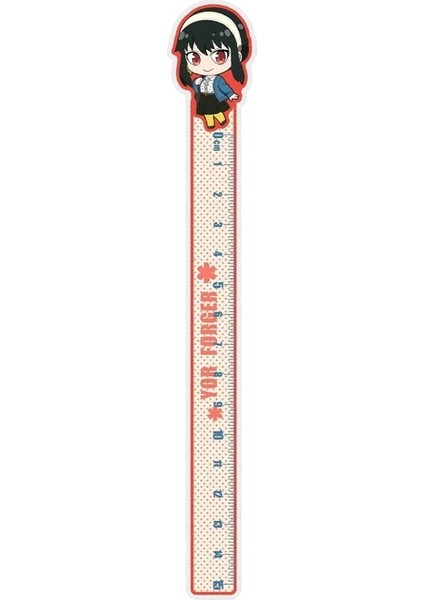 OSS24523CZ5 Stili 20 cm Yeni Anime Spy x Aile Şekil Alacakaranlık Loid Anya Yor Forger Kawaii Akrilik Cetvel Okul Malzemeleri Model Oyuncaklar Öğrenci Hediyeler (Yurt Dışından)