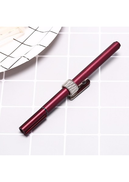 32X12MM Tarzı Yeni Singledoubleüçlü Delik Metal Tutucu Cep Klipsi ile Doktorlar Hemşire Üniforması Kalem Sahipleri Ofis Malzemeleri Bahar Kalem (Yurt Dışından)