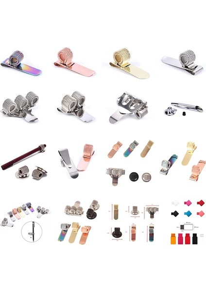 32X12MM Tarzı Yeni Singledoubleüçlü Delik Metal Tutucu Cep Klipsi ile Doktorlar Hemşire Üniforması Kalem Sahipleri Ofis Malzemeleri Bahar Kalem (Yurt Dışından) fiyatları