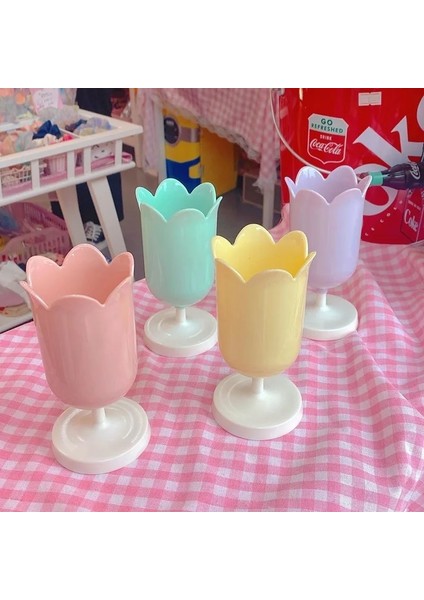 Sarı Stil Ins Yaprakları Kız Kalp Kalem Tutucu Makyaj Fırçası Depolama Kovası Vintage Çiçekler Fotoğraf Sahne Makyaj Tutucusu Ofis Masası (Yurt Dışından) fiyatları