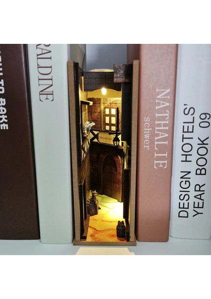 B Tarzı Kitaplık Ekleme Kutusu Kitap Ayracı Masaüstü Organizatör Kaymaz Kitaplık Dekor Ev Odası Dekor Için Dekoratif Kitaplar (Yurt Dışından)