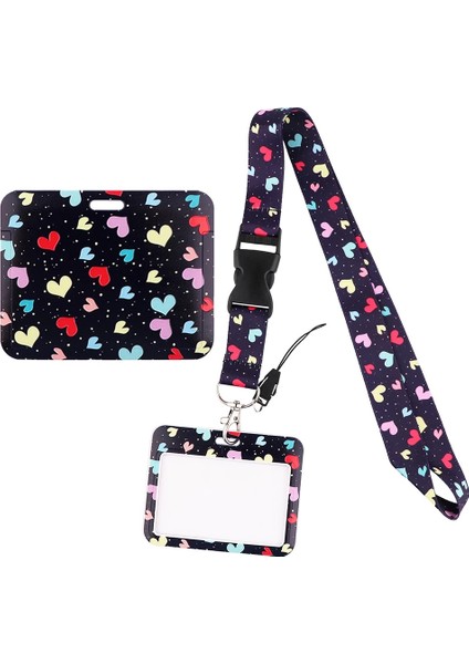 No.1 Tarzı Ransitute R2294 Yatay Yön Ipi Kredi Kartı Kimlik Sahibi Rozeti Öğrenci Kadın Seyahat Banka Otobüs Kartvizit Kapağı Rozeti (Yurt Dışından)