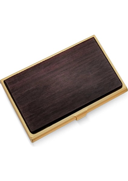 No.8 Tarzı Ezone Ahşap Ince Kartvizitlik Ekran Tutucu Unisex Ceviz Ahşap Kart Kutuları Masa Masaüstü Adı Banka Kımlık Kartı Standı Ofis Için (Yurt Dışından)