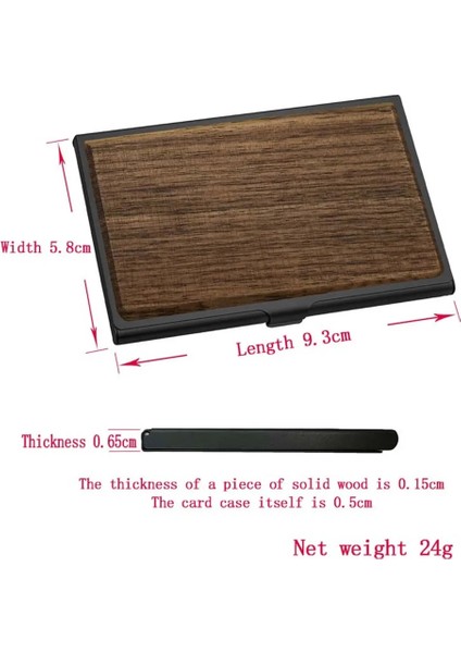 No.8 Tarzı Ezone Ahşap Ince Kartvizitlik Ekran Tutucu Unisex Ceviz Ahşap Kart Kutuları Masa Masaüstü Adı Banka Kımlık Kartı Standı Ofis Için (Yurt Dışından) indirimleri