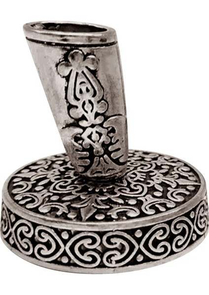 D Tarzı Vintage Tüy Kalem Standı Metal Avrupa Tarzı Yuvarlak Kalemlik Dolma Kalem Organizatör Aksesuarları Paslanmaz Çelik Öğretmen Hediyeler (Yurt Dışından)