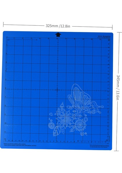 Mavi Stil 3 Adet Yedek Kesme Mat Yapışkanlı Kaymaz Izgaralı Kesme Paspasları Silhouette Cameo Cricut Kesme Makinesi ile Uyumlu (Yurt Dışından) modelleri