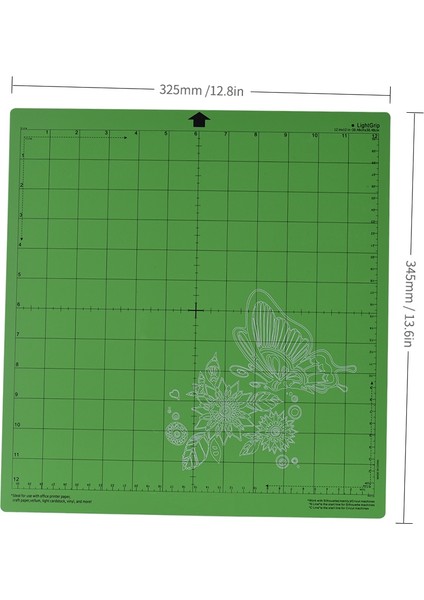 Mavi Stil 3 Adet Yedek Kesme Mat Yapışkanlı Kaymaz Izgaralı Kesme Paspasları Silhouette Cameo Cricut Kesme Makinesi ile Uyumlu (Yurt Dışından) indirimleri