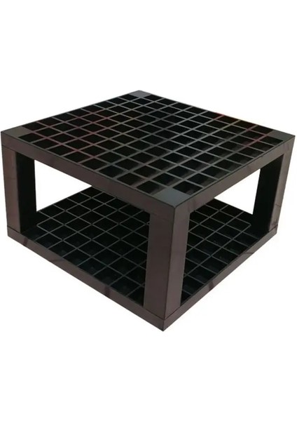 Siyah Stil 96 Delikli Kalem ve Fırça Tutucu Masa Standı Organizatör Kalemler, Boya Fırçaları, Renkli Kalemler, Işaretleyiciler, Fırçalar Için Tutma Rafı L29K (Yurt Dışından)