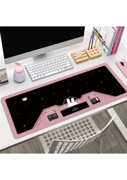 No.7 Tarzı Uzay Astronotlar Tavşan Mouse Pad Sevimli Karikatür Bilgisayar Klavye Pedi Kaymaz Kauçuk Taban Ofis Masaüstü Masa Mat Kadınlar Için (Yurt Dışından) fırsatları
