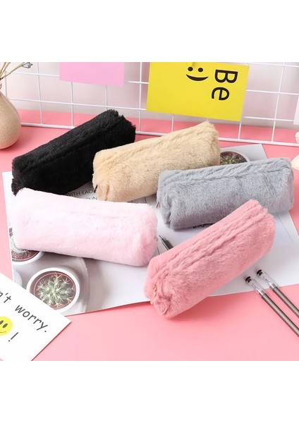 NO.305 Stili Le Sevimli Peluş Kalem Kılıfı Kalem Çantası Kızlar Için Kawaii Kırtasiye Büyük Kapasiteli Kalem Kutusu Kalem Kutusu Kozmetik Kalem Sahipleri (Yurt Dışından) indirimleri