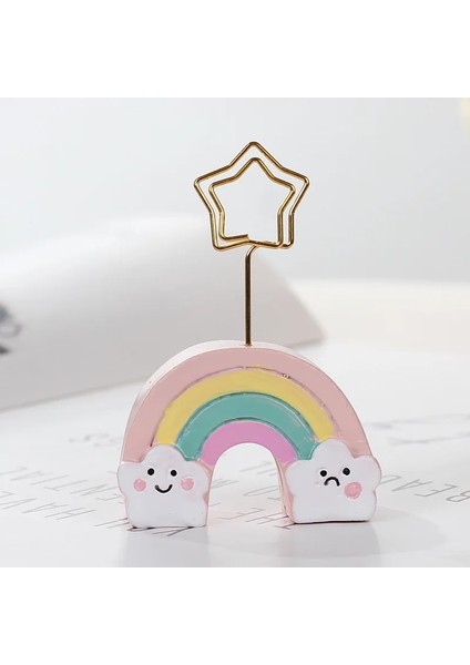 B-01 Tarzı 1 Adet Reçine Kawaii Kaktüs Bitkiler Fotoğraf Klip Not Klip Mesaj Klip Kartvizit Klip Masaüstü Dekoratif Küçük Süsler (Yurt Dışından)