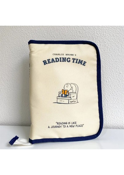 Mavi Stil Kore Sevimli Okul Kalem Kutusu Saklama Çantası Inç Ipad Için Taşınabilir Büyük Cep Planlayıcısı Kawaii Kılıfı Kutusu Ofis Kırtasiye (Yurt Dışından)