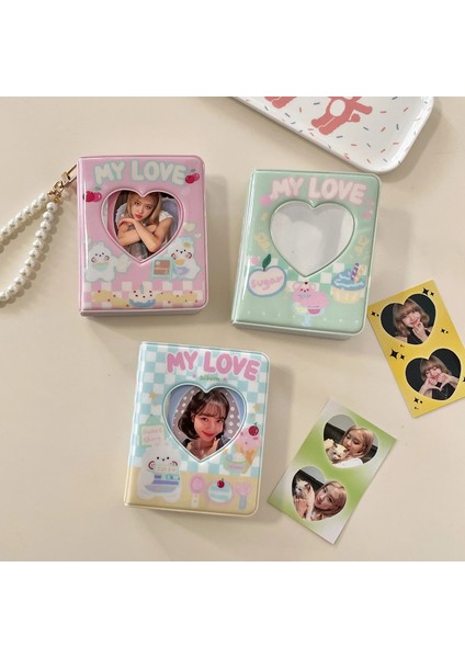 Kolye Tarzı ile Mınkys Yeni Varış Kawaii Aşkım Kek Ayı Kpop Fotoğraf Kartları Kart Sahibinin Idol Fotoğraf Kollu Depolama Kitap Kırtasiye (Yurt Dışından) fiyatları