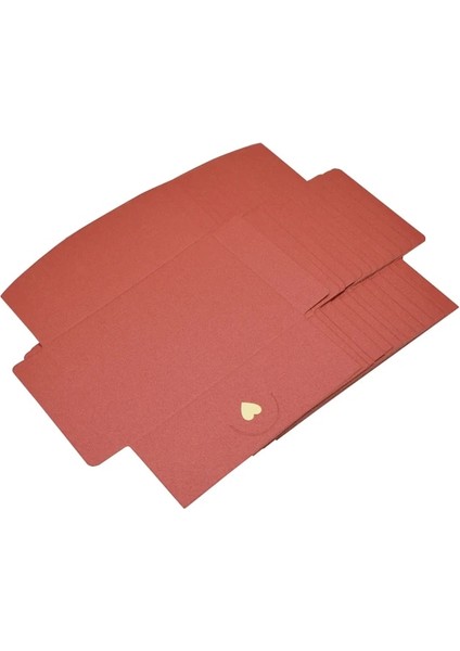 Şarap Kırmızısı Stili .5*7cm Mini Sedefli Kağıt Zarflar Küçük Tebrik Kartı Adı Kartı Mektup Düğün Davetiyesi Için Zarf (Yurt Dışından)