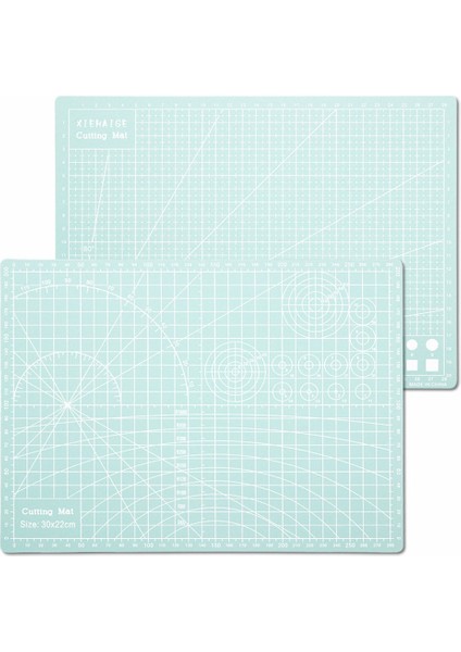 Nane Yeşili Stili Standart Kavrama Kesme Matı Yeşil Kapitone Kriket Kesme Paspasları Cricutsticky Scrapbooking Sanat Paspasları Tekstil Projeleri Diy 1pc (Yurt Dışından)