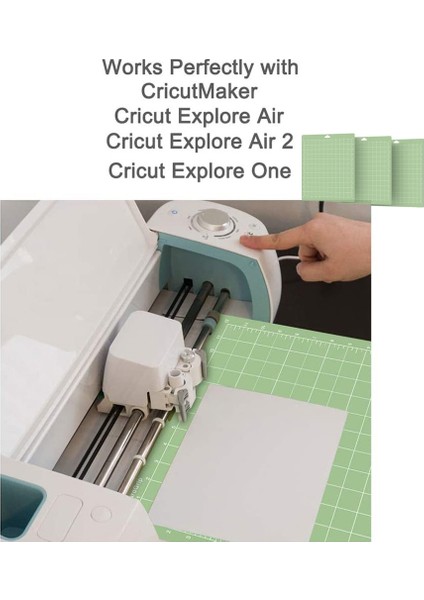 Nane Yeşili Stili Standart Kavrama Kesme Matı Yeşil Kapitone Kriket Kesme Paspasları Cricutsticky Scrapbooking Sanat Paspasları Tekstil Projeleri Diy 1pc (Yurt Dışından) fiyatları