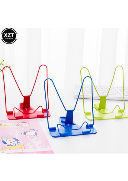 Mavi Stil 1 Adet Taşınabilir Katlanabilir Ayarlanabilir Bookend Standı Okuma Kitabı Standı Belge Tutucu Tabanı Okuma Kitap Rafı Bookend Okuma Tabanı (Yurt Dışından)