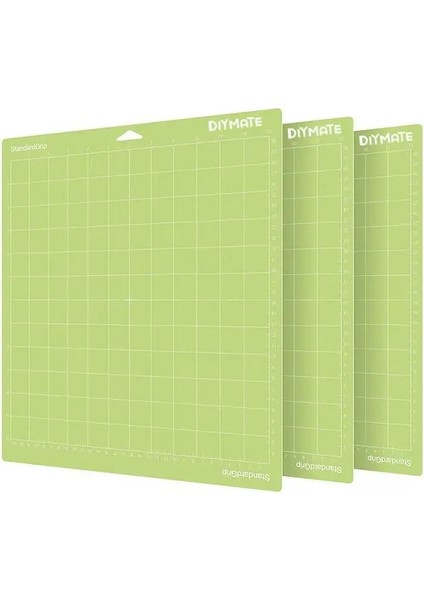 Standart Tutuş Stili Yapışkanlı Pvc Kesme Paspasları ile Cricutcameo 4 Için Karışık Renkli Oyma Makinesi Taban Plakası Kesme Matı (Yurt Dışından) modelleri