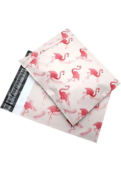 Flamingo Tarzı Baskılı Poly Mailer '' Tshirt G Zarflar Butik Özel Logo Çantalar Gelişmiş Dayanıklılık Çok Amaçlı Zarflar (Yurt Dışından)