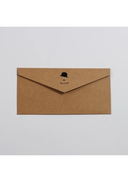 Kraft Kağıdı Stili 5 Adetlot Vintage Altın Davetiyeler Için Zarflar Kraft Kağıt Hediye Kartı Pencere Zarf Düğün Mektup Seti Mailer Kırtasiye (Yurt Dışından)