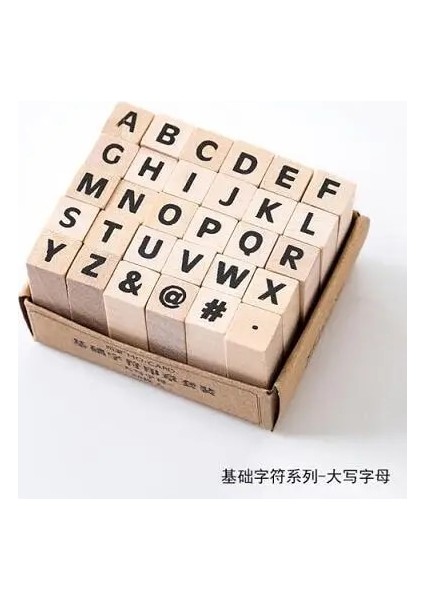 No.7 Tarzı 1 Takım Vintage Alfabe Numarası Karakter Damgası Scrapbooking Kırtasiye Dekorasyon Standart Damga Için Dıy Ahşap Lastik Pullar (Yurt Dışından)