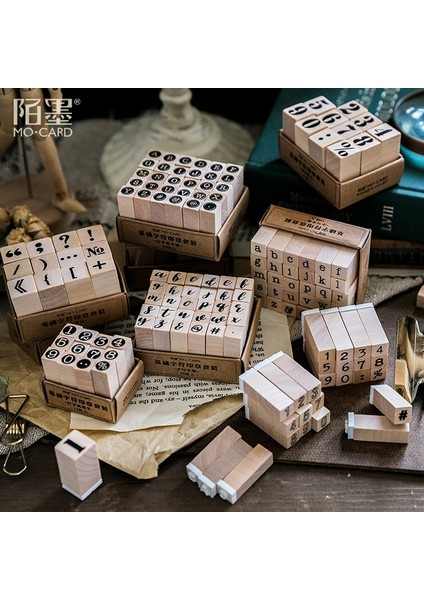 No.7 Tarzı 1 Takım Vintage Alfabe Numarası Karakter Damgası Scrapbooking Kırtasiye Dekorasyon Standart Damga Için Dıy Ahşap Lastik Pullar (Yurt Dışından) fiyatları