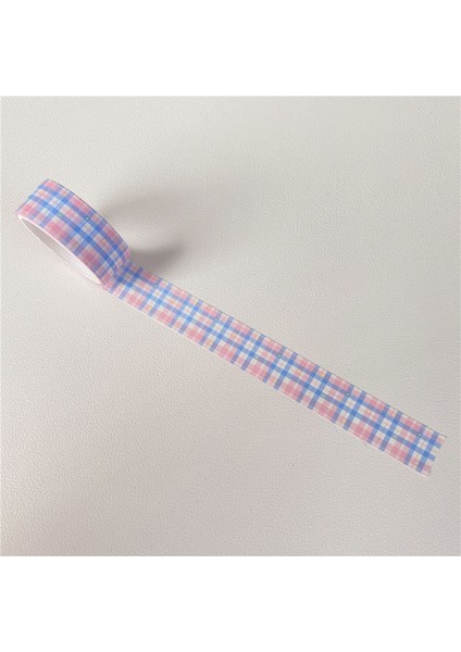 No.1 Tarzı Temel Izgara Yıldız Önemsiz Dergisi Washi Maskeleme Bandı Dekoratif Yapışkan Bant Dıy Scrapbooking Etiket Etiket Sevimli Kore Kırtasiye (Yurt Dışından)