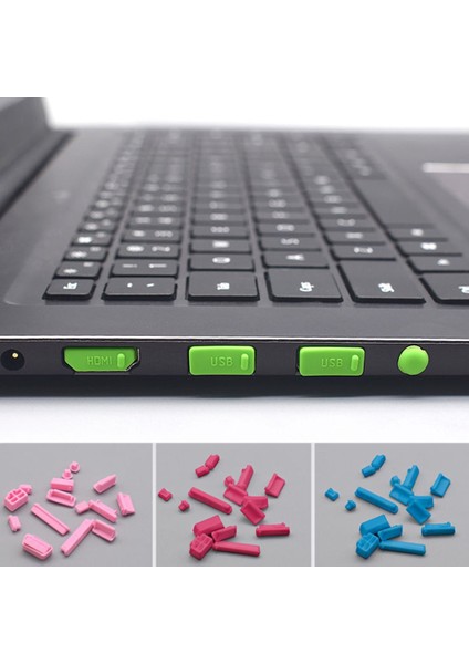 Siyah Stil Anti-Toz Fiş Dizüstü Toz Geçirmez Stoper Dizüstü Evrensel USB Toz Fişleri Masa Seti Bilgisayar Dizüstü Silikon Arayüz Kapağı (Yurt Dışından) modelleri
