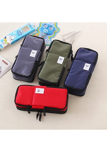 Gri Tarzı Kore Çok Fonksiyonlu Okul Kalem Kutusu ve Çantaları Erkekler ve Kızlar Için Büyük Kapasiteli Kalem Perde Kutusu Çocuklar Hediye Kırtasiye Malzemeleri (Yurt Dışından) fiyatları